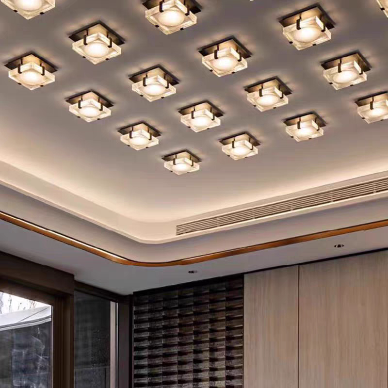 Hotel Villa Living Room Lobby Combination Light Corridor Aisle Light Entrance Door Canopy Light Ceiling Small Light Zhongshan Light
