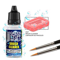 Green Stuff World Brush Cleaning Liquid - Care Clean 2 in 1 GSW Warhammer Portrait Brush Paint