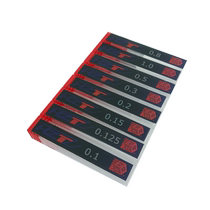 (Night Workshop) Box push knife up to military model push knife 8 sets to send engraved tape small blue rod 1