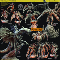 Door Key 3D Model Drawing Print 2110 Beast Tiger Skull October Blood and Flesh of the Gods October 1 56