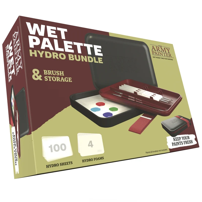 The Army Painter Imported Warhammer Figure Painting Wet Palette Second Generation Av/Ak/Ap/Js Suitable for Use