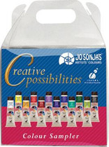 JO SONJAS ACRYLIC PIGMENT JS Beginner Starter Set 12 sticks 20ML
