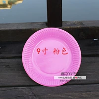 9 -INCH Paper Plate Pink One