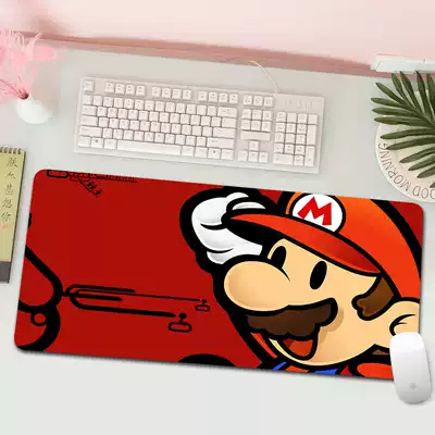 3d student notebook cartoon game Oversized mouse pad thickened non-slip computer desk pad Household keyboard pad