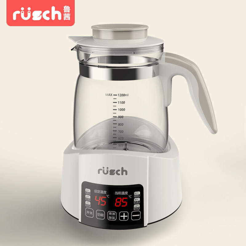 Bottle glass milk thermostat milk conditioner milk machine smart multifunctional baby warm bear good milk White