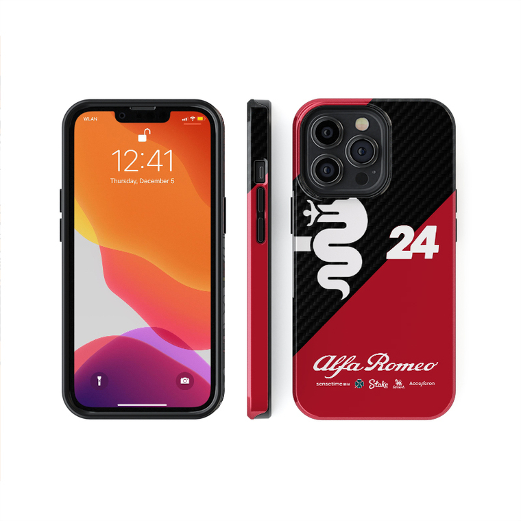 Alfa Romeo 24 New Motorsport 14, 13, 12 iPhone Case