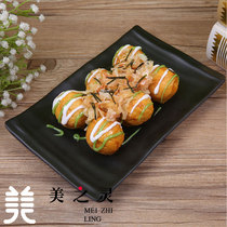 New custom simulation fried snacks mustard octopus balls food food model sample photography props