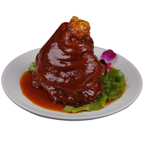 Brand new upgrade emulated vegetable mold red burn elbows model film and TV props to show food mold hotel sample dishes