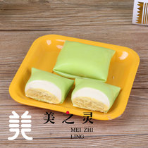 Hot Hong Kong-style dessert custom simulation mango Durian halberd food food model fake dish display sample mold