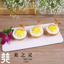 New custom simulation shrimp bullshit food food model Fake dish display sample props ornament decoration mold