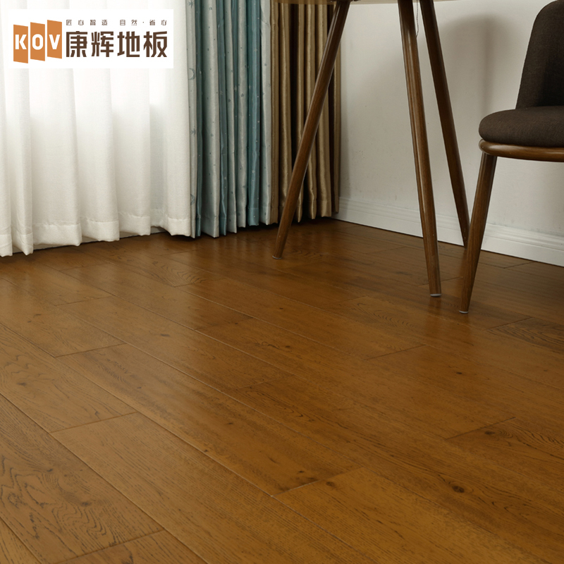 Conglow Pure Solid Wood Flooring Manufacturer Direct Marketing Retro Log Oak Floor Environmentally Friendly Home Abrasion Resistant Bedroom Floor