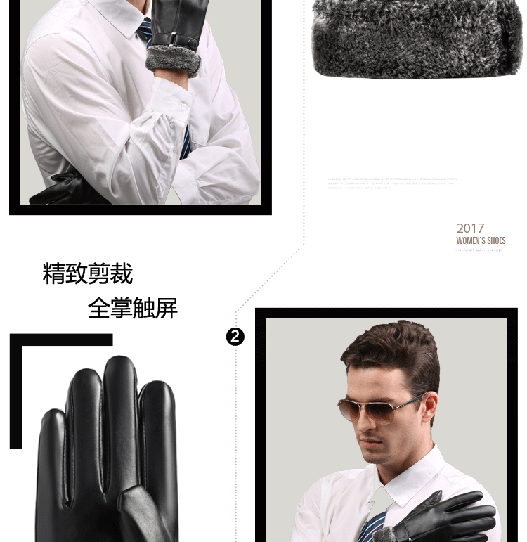 Gants pour homme - Ref 2781216 Image 10