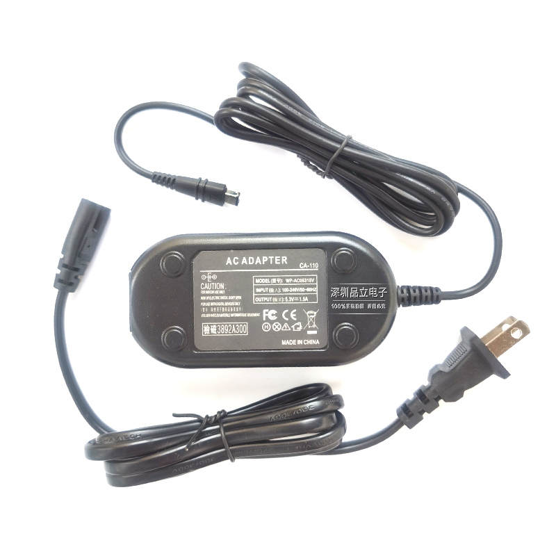 Applicable Canon HF R28 36 R38 R38 R48 R306 406706 straight charge source CA-110E fit