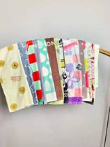 Foreign Trade Export Day Single Towel Pure Cotton Color Variety Color Random Hair A Set Of 5 Bars