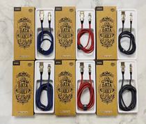 Zinc alloy MFI certified C48 mobile phone flat charge applicable iphoneX xs max XR11 12 data line