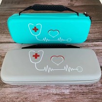 Containing bag mobile hard drive charging stethoscope power data wire headphone protection bag hand zipped containing box