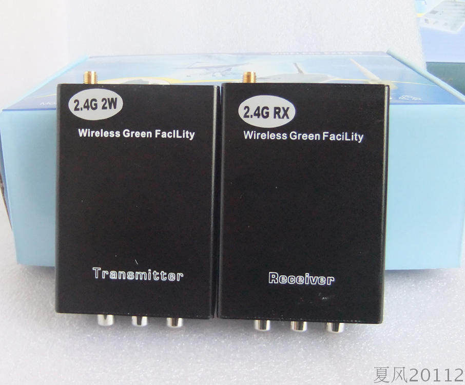 2 4G 2W wireless monitoring transmitter and receiver Video monitoring transceiver Elevator wireless transmission equipment