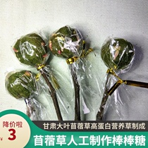 Alfalfa lollipop pet molar grass ball Chinchilla grain rabbit guinea pig Dutch pig molar snack Ten Pieces