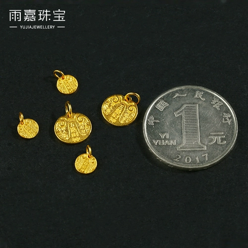 Золотая подвеска ручной работы, аксессуар, браслет, ожерелье, DIY