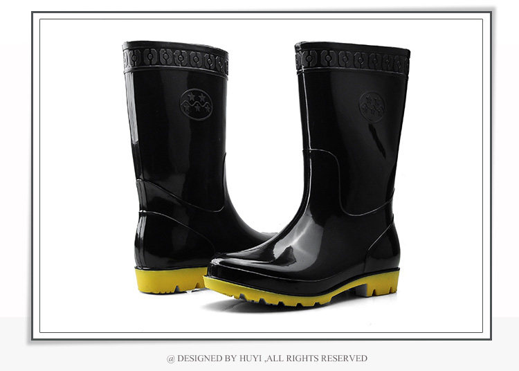 Chaussures - bottes caoutchouc homme pour printemps - semelle tendon - Ref 972615 Image 19