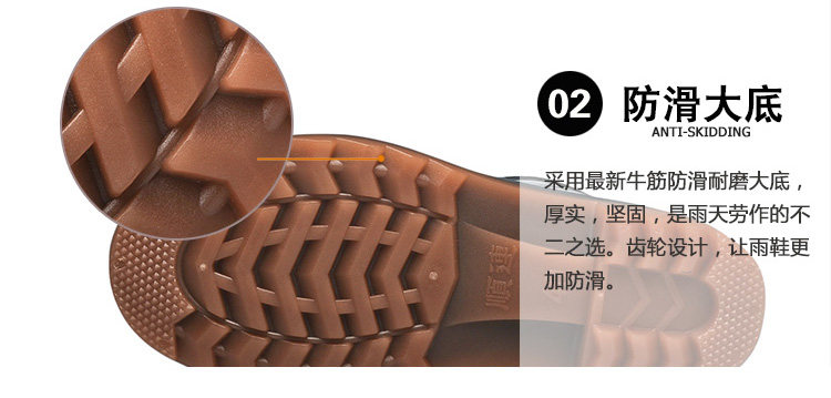 Chaussures - bottes caoutchouc homme pour printemps - semelle tendon - Ref 972613 Image 15
