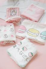 Трусы 5 пакет розовый девчушки белый