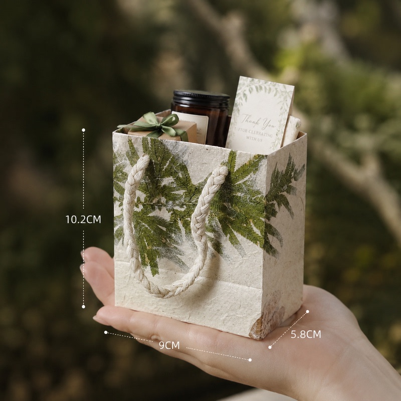 Qianxiangyun Natural Plant Handmade Paper Bag Tote Bag Chinese Style Packaging Bag Small Gift Bag Souvenir Bag Qianxiangyun Natural Plant Handmade Paper Bag Tote Bag Chinese Style Packaging Bag Small Gift Bag Souvenir Bag
