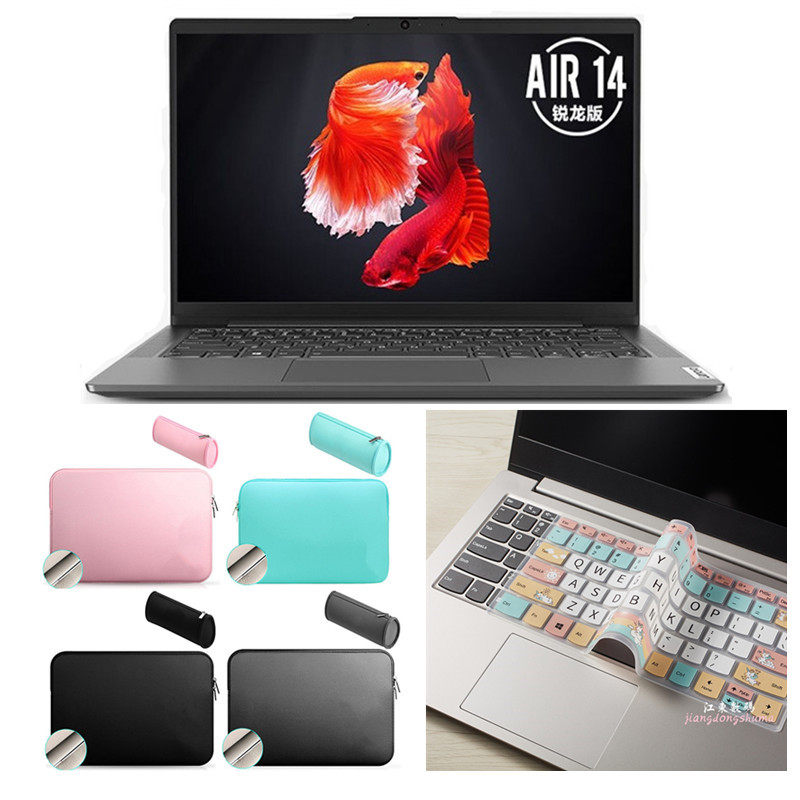 Lenovo Little New Air 14 2020 Sharp Dragon Version R5 Notebook Dust Protection Protective Sleeve Cushion Cute Cartoon Keyboard Membrane
