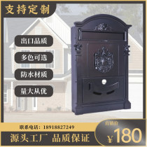 Eurostyle Iron Letterbox Retro Mailboxes Hanging Wall Opinions Boxes Mailboxes Home Decoration Wall Wall Wall Decoration