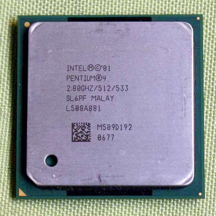 478-pin CPU P4 2 8GB Pentium Four processor can be used for 845848P4P4P800865915 motherboard