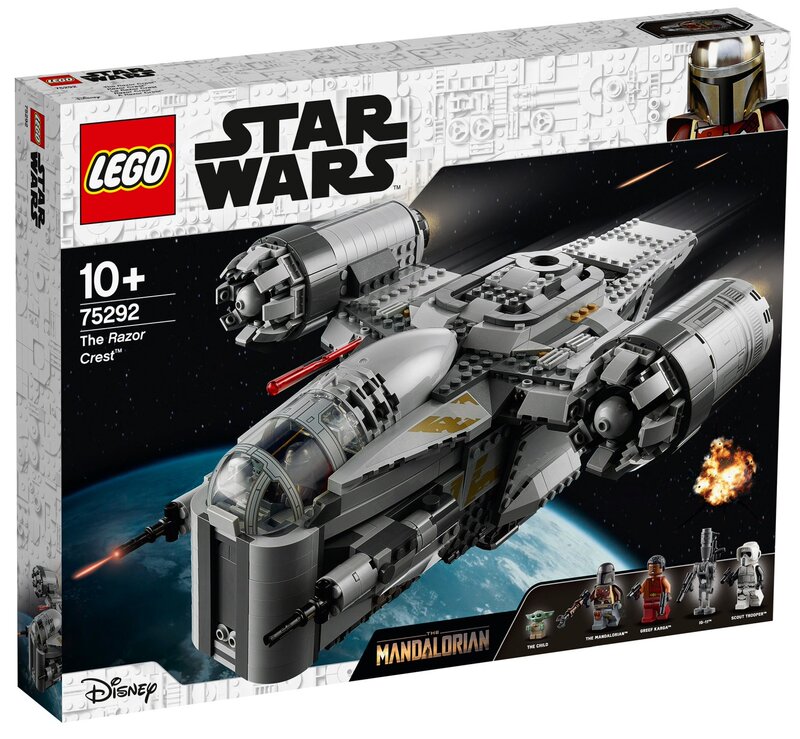 Lego 75292 Lego Building Blocks Toy Star Wars the Mandalorian Razor Crest Spacecraft