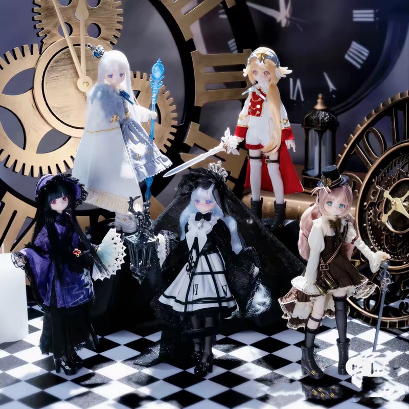 Official Time Gap and Music Box Bjd Special Six Blind Box Trendy Toy Movable Figure Desktop Ornament Peripheral Gift Official Time Gap and Music Box Bjd Special Six Blind Box Trendy Toy Movable Figure Desktop Ornament Peripheral Gift