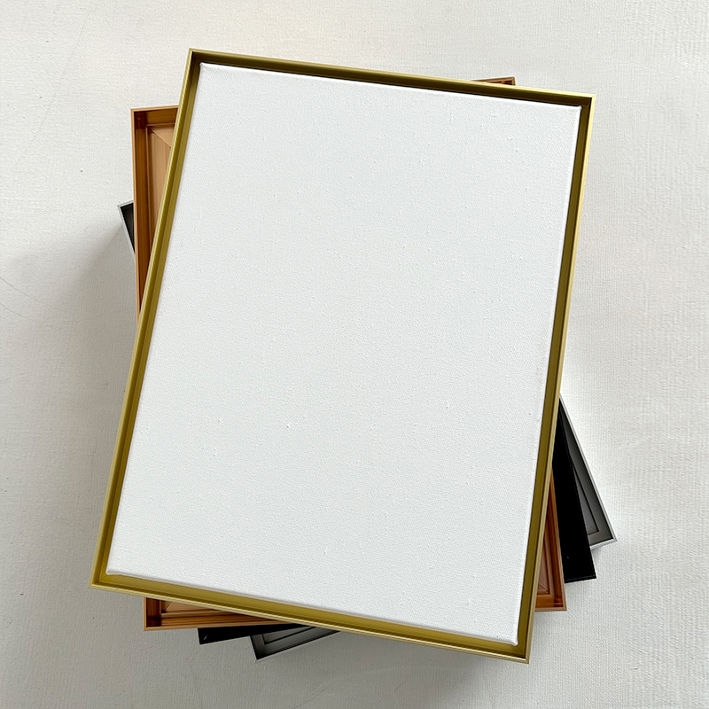 No-Framing Oil Painting Frame, Narrow-Edge Aluminum Alloy Outer Frame, Printed with Canvas, Decorative Picture Frame, Hand-Painted, Spray-Painted, Acrylic Wall Hanging No-Framing Oil Painting Frame, Narrow-Edge Aluminum Alloy Outer Frame, Printed with Canvas, Decorative Picture Frame, Hand-Painted, Spray-Painted, Acrylic Wall Hanging