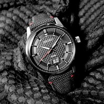 Seiko Mens Watch Cool Black Seiko Canvas Strap Waterproof Quartz Sports Leisure Watch SUR271P1