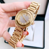 Overseas Movado Watch Movado Starry Gold Fashion Steel Strap Quartz Womens Watch