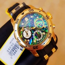 Invicta Mens Watch Colorful Dial Fashion Sports Three-eye Chronograph Quartz Watch 24830