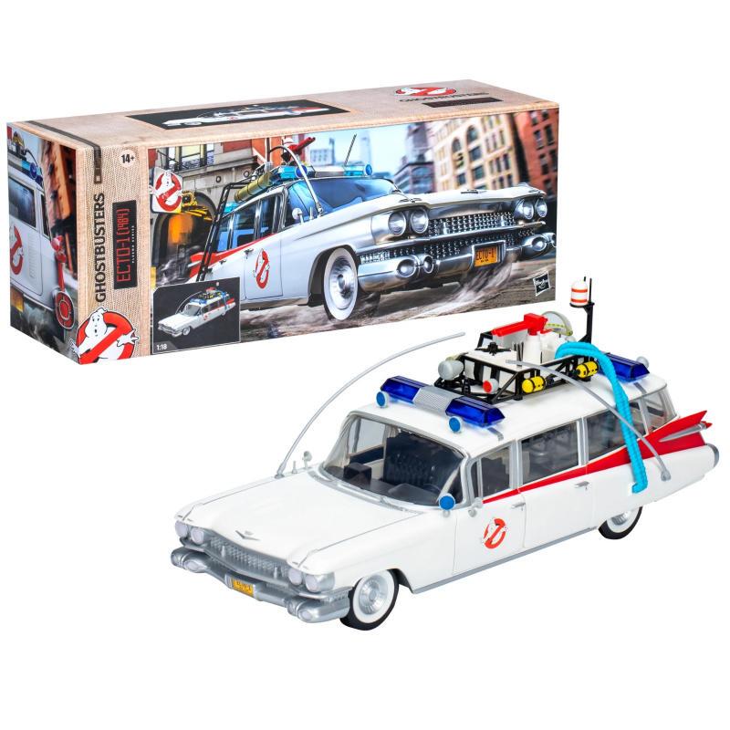 Hasbro in Stock Plasma Ghostbusters 1984 Movie Version Ghostbusters Car Ecto-1 Finished Model