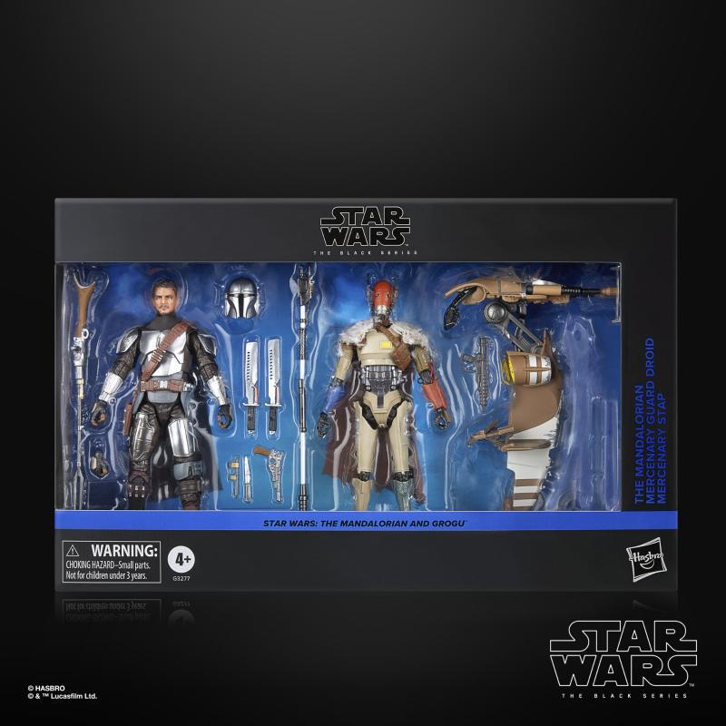 [in Stock] Hasbro the Mandalorian and Korg Robot Guard with Vehicle Action Figure