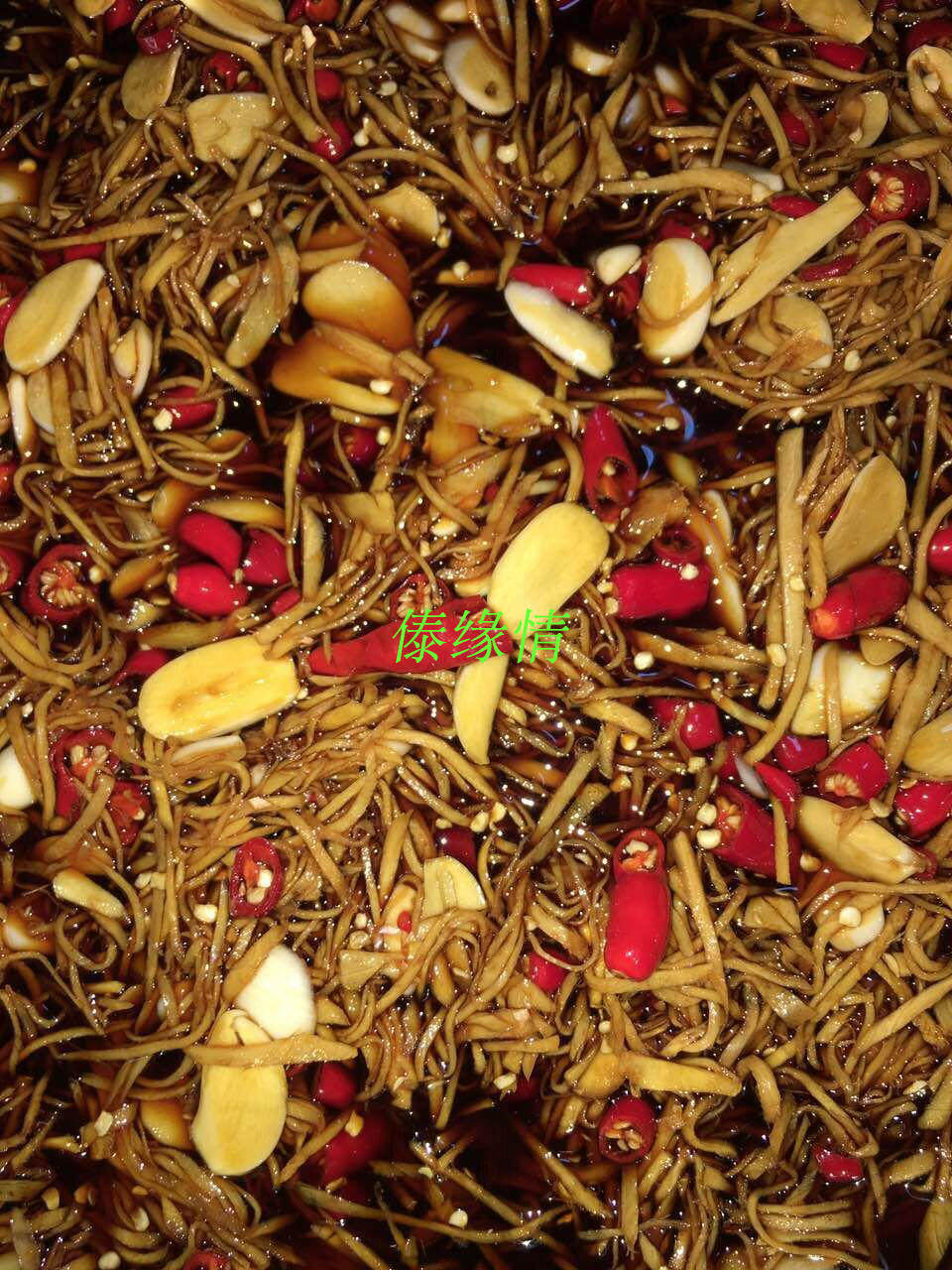 Pickled Ginger, Yunnan Dehong specialty, ginger, spicy soy sauce, fresh ginger, ginger, garlic, millet, spicy, hot and sour rice