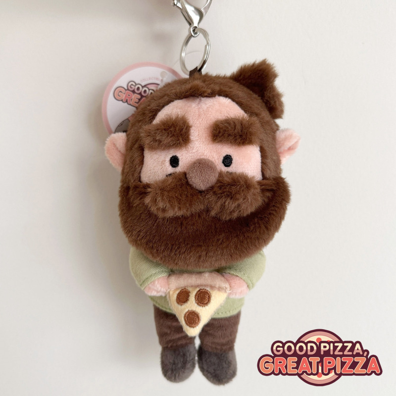 Delicious Pizza Official Merchandise Stray Brothers Mini Doll Pendant Hobobo Delicious Pizza