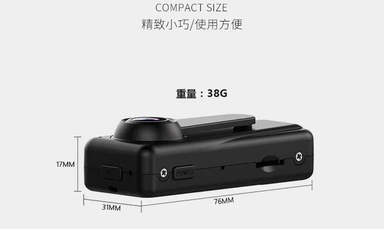 Camera wifi không dây F2 ghi hình giám sát từ xa 1080P mạng góc rộng Camera nhỏ - Máy quay video kỹ thuật số máy quay youtube