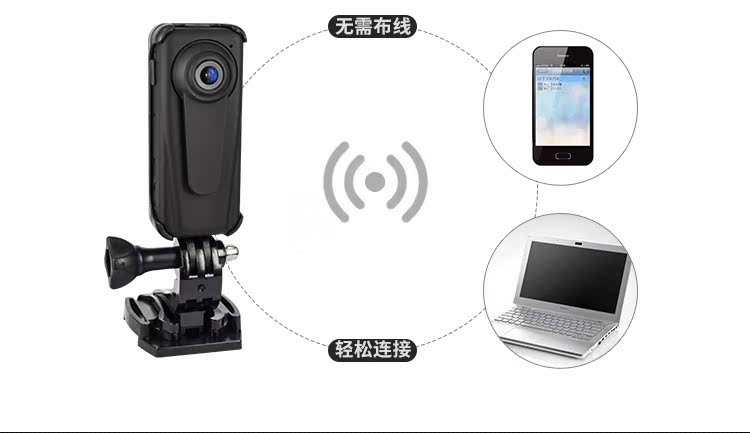 Camera wifi không dây F2 ghi hình giám sát từ xa 1080P mạng góc rộng Camera nhỏ - Máy quay video kỹ thuật số máy quay youtube