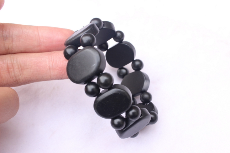 Sales gifts of the stone string Natural health - care stone handheld square - shaped stone bracelet manufacturers direct sales