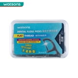 Watsons бамбуковая уголь плоская линия зубной стержень 50*12 коробок с домашней нагрузкой чистый зубной зазор щетка