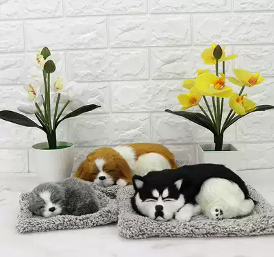 Activated carbon simulation dog car in addition to formaldehyde, odor and odor, interior accessories, home decoration, air purification products