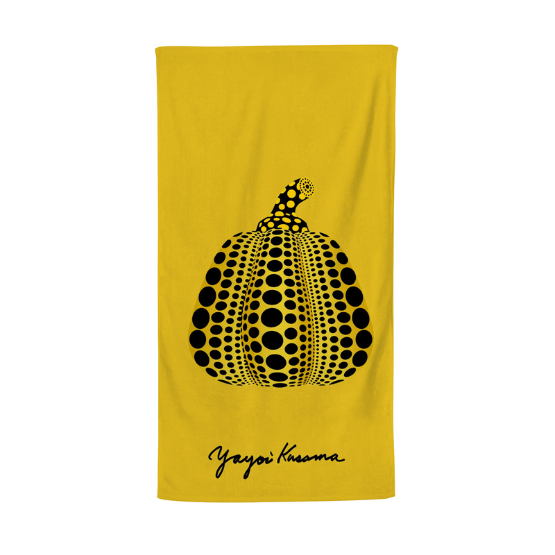 Japanese Kusama Art Polka Dot Pumpkin Cartoon Sports Towel Absorbent Quick-Dry Bath Towel Gym Swimming Beach