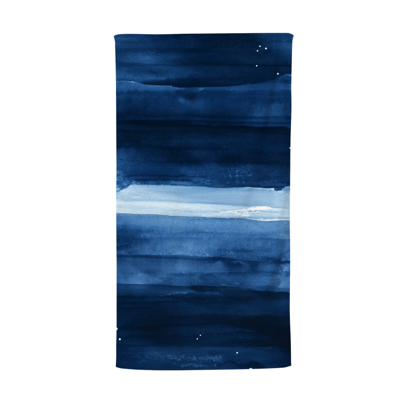 Yunnan Ink Painting Tie-Dye Style Niche Sports Towel Absorbent Quick-Drying Bath Towel Gym Swimming Beach