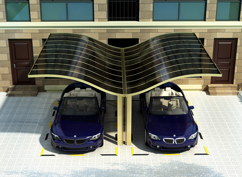 Outdoor Aluminum Combined Car Shed Gold Rain Shed Balcony Patio Terrace Terrace Shed shelter Canopy Small Yard Awning for Home