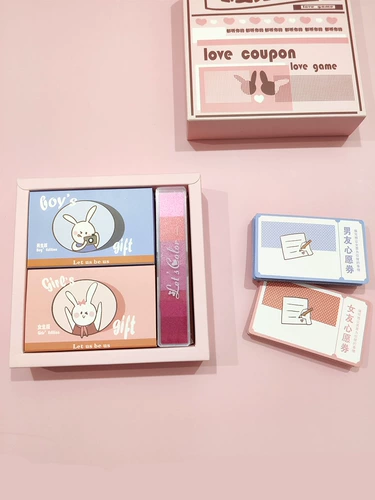 Милые карточки для друга для влюбленных, подарок для девушки, 100 шт