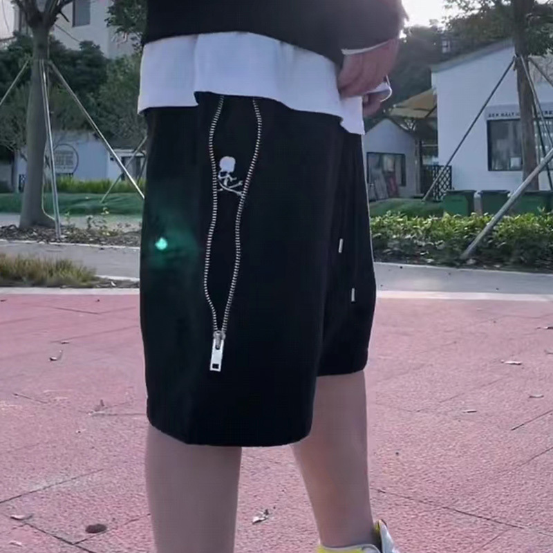 Mastermind Skull Trendy Brand Mmj Casual Shorts Men's Cool Street Style Oversize Workwear 5-Point Shorts